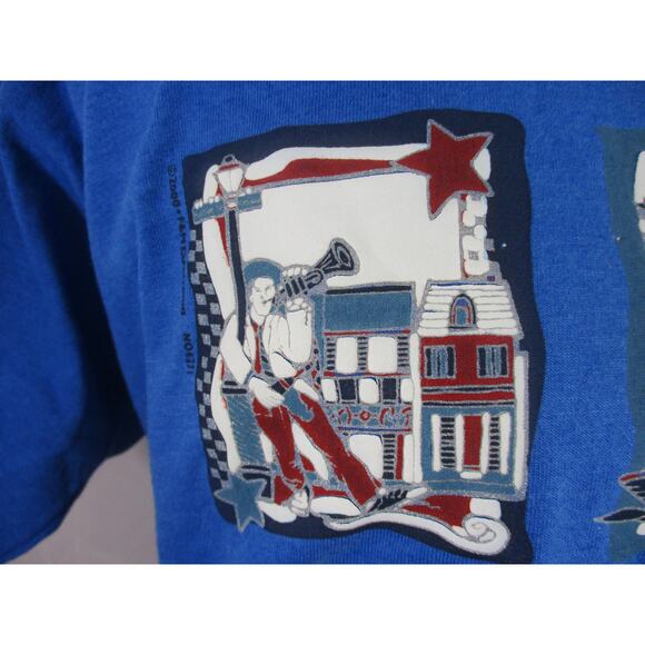 Vintage New Orleans French Quarter Graphic Tshirt Large - Picture 4 of 9